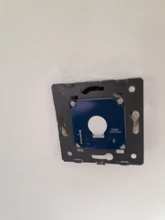 Livolo-Panel de cristal blanco perla para interruptor, Panel de cristal estándar europeo, solo Panel de cristal, 1 unidad