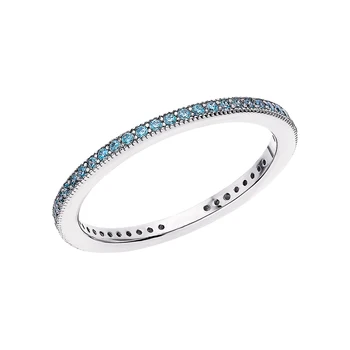 

Silver ring with cubic zirconia sunlight sample 925