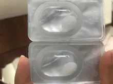 Lentes de contacto ciegos para pupila, Color puro, Color blanco, Cosplay de Halloween, para maquillaje de ojos, 14,5mm