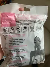 4 Uds exfoliante limpiar Konjac Esponja Natural Konjac Esponja Konnyaku cara Esponja para limpiar y lavar Esponja, Maquiagem maquillaje Konjac