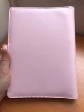 Carpeta de archivos recargable para Notebook, funda para Bloc de notas, carpeta de cuero, suministros de oficina, novedad