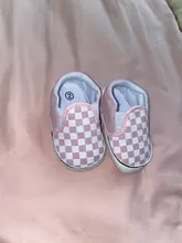 Gingham-zapatos de lona antideslizantes para bebés y niños recién nacidos, zapatillas de lona sencillas informales de 4 colores para primeros pasos, para cuna de 0 a 18m