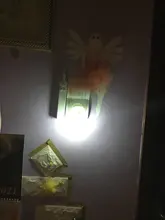 Bedside Lamp Night-Light Wall-Socket Baby Gift Eu/Us-Plug 1W SXZM AC 220V for 6-Led