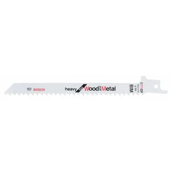 

BOSCH 2608656260 sabre saw blade S 711 DF Heavy for Wood & Metal