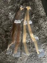 Extensiones de cabello humano Remy, pelo liso de queratina con punta en U, 0,8 g/ps