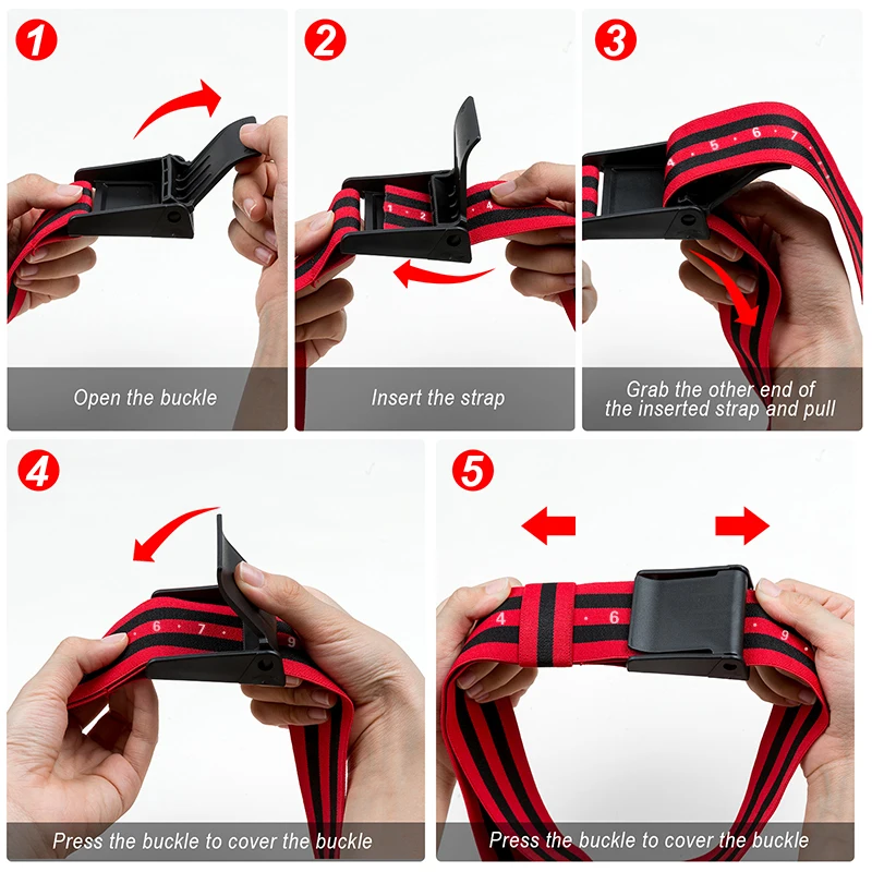 BFR Rigid Blood Flow Restriction Band For Arms Legs Glutes BFR Training Workout Occlusion Bands For Men And Women 4
