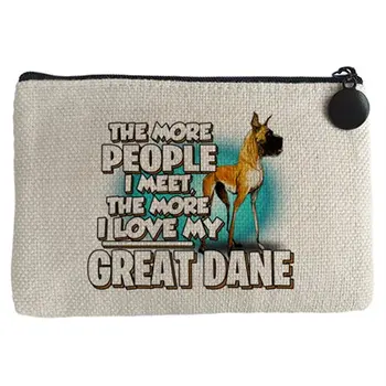 

Purse I love my Great Dane race dog