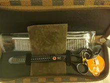 Fenice-Tijeras de acero inoxidable para adelgazamiento de mascotas, 7,0 pulgadas, 7,5 pulgadas, 75%