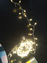 Lights Led-String Battery-Operated Firecracker Fairy Party Copper-Wire Christmas-Window