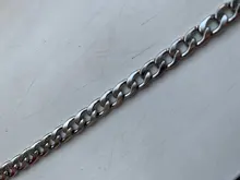 1 pieza de ancho 3mm/4,5mm/5mm/6mm/7mm/7,5mm acera Eslabón cubano collar de cadena para hombres mujeres Punk básico de cadena de acero inoxidable collares