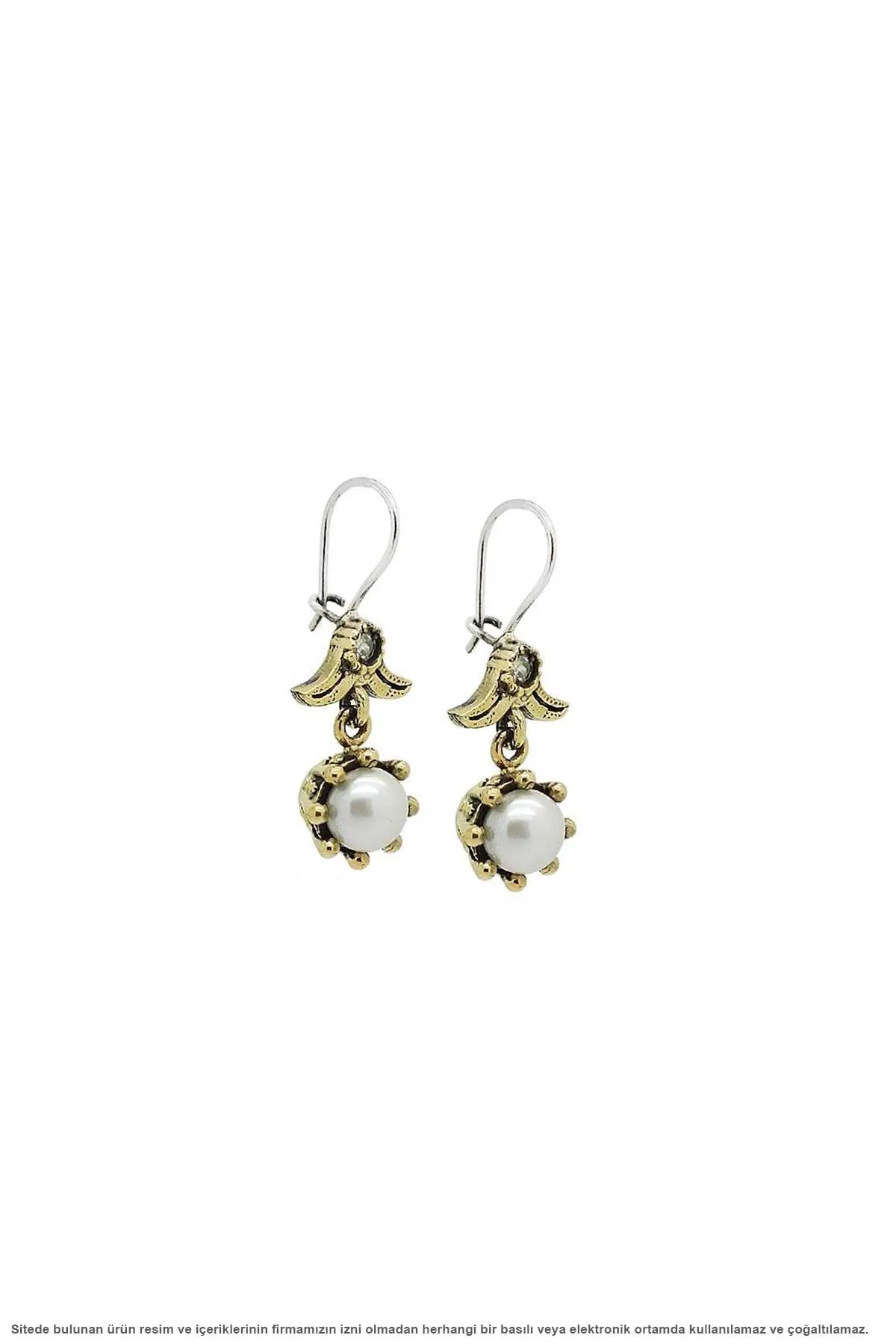 

Silver Natural Pearl Cubic Zirconia Women Earrings