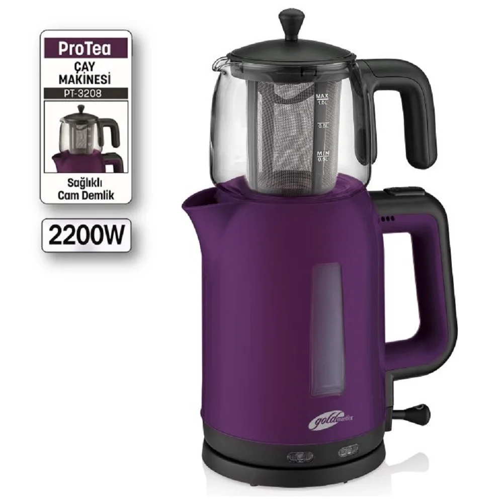 

QUALITY TURKISH TRADEMARK - NO DROP GUARENTEED - GOLDMASTER PT-3208 PRO-TEA AUTOMATIC TEA MACHINE - INCLUDED CARGO