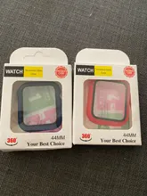 Correa trenzada de nailon elástico para Apple Watch, correa de nailon elástico para Apple Watch de 44mm, 40mm, 42mm y 38mm + funda de PC iWatch series 6 5 4 3 se