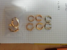 Pendientes de Clip de Color dorado Punk Rock para mujer, sin Piercing, cadena de eslabones moderna, pendientes de cartílago con estilo, joyería de fiesta