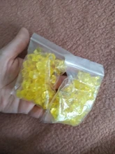 New 50Pcs/bag Colorful Aquarium Acrylic Stones Crystal Ice Cubes Decor Vase Filler Pebble