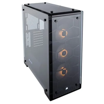 

Corsair Crystal 570x, Midi-tower, Pc, steel, black, transparent,