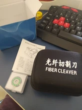 AUA-X3 de cuchilla de fibra de alta precisión FTTH, cortador de Cable de fibra óptica, utensilios con cuchillas, tres en uno, ranura de abrazadera, 24 hojas de superficie