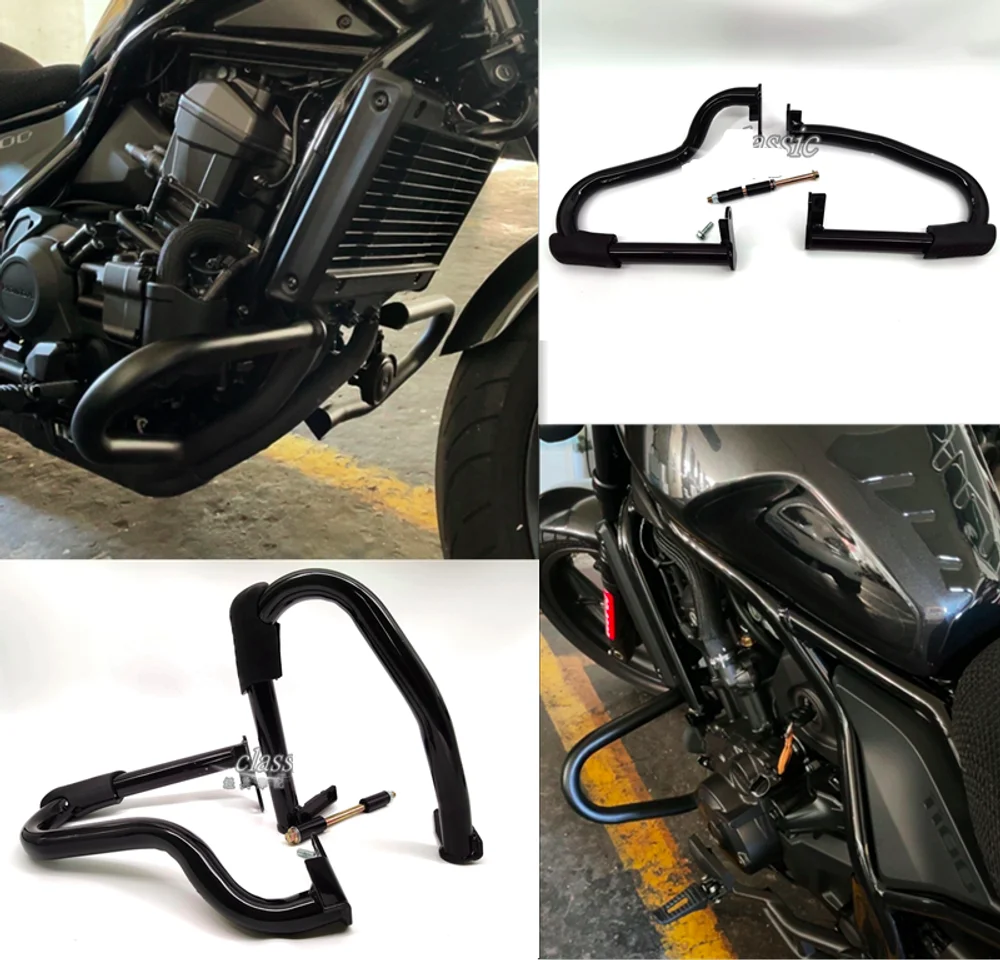 Защита двигателя шоссе Крушение Бар мотоцикл Крейсер велосипед для Honda Rebel CMX1100 2021
