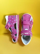 Apakowa-zapatos clásicos de moda para niños y niñas, sandalias de cuero PU para niñas pequeñas, mariposa con soporte para arco