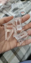 Nail-Tips-Clips Builder-Clamps Fingernail-Extension Transparent-Gel Plastic Quick-Building