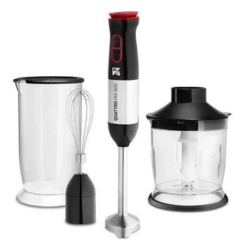 

Di4 Quattro Mix 800 - Rod Mixer, 800W, 20 Speeds, Turbo Function, Quattromix Blades (Multiple Accessories)