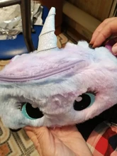 Riñonera con diseño de unicornio para mujer, Cangurera de felpa con diseño de dibujos animados, para teléfono bolso de viaje, monedero, 2021