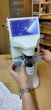Medidor de lente automático LM300, medidor de lentes automáticas óptico, lensómetro Digital, pantalla táctil de 7 pulgadas, impresión UV PD