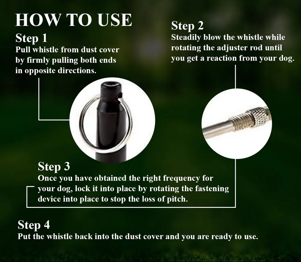 100 Pcs Training Whistle Training tools Pet Supplies for Pet Dog Ultrasonic Whistle Without Belt DHLSP
