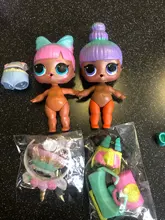 L O L Sorpresa elegir 1 pieza Original ropa de vestidos trajes para LOL 8cm gran hermana muñecas unicornio vestido de los niños muñeca de juguete para regalo