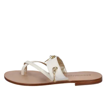 

EDDY DANIELE women sandals White
