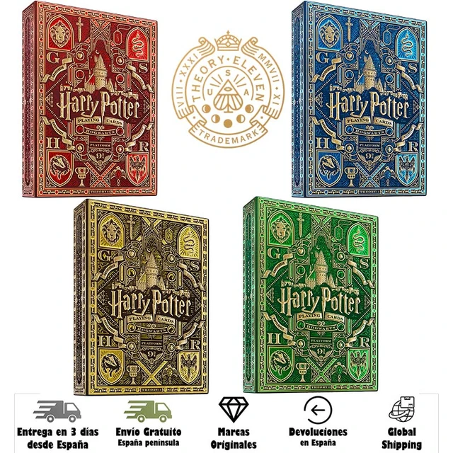 Harry Potter Slytherin Green Playing Cards USPCC