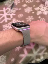 Correa Milanesa para Apple Watch, banda de 44mm y 40mm para iWatch de 38mm y 42mm, accesorios para Apple watch serie 3 4 5 6 se