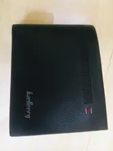 Cartera de cuero sintético para hombre, cartera masculina de cuero sintético de marca de lujo, Estilo Vintage, monedero, tarjetero, portatarjetas