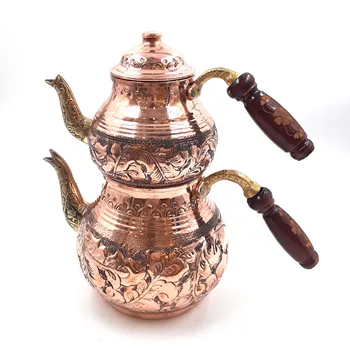 

Copper Teapot - 3 Pieces