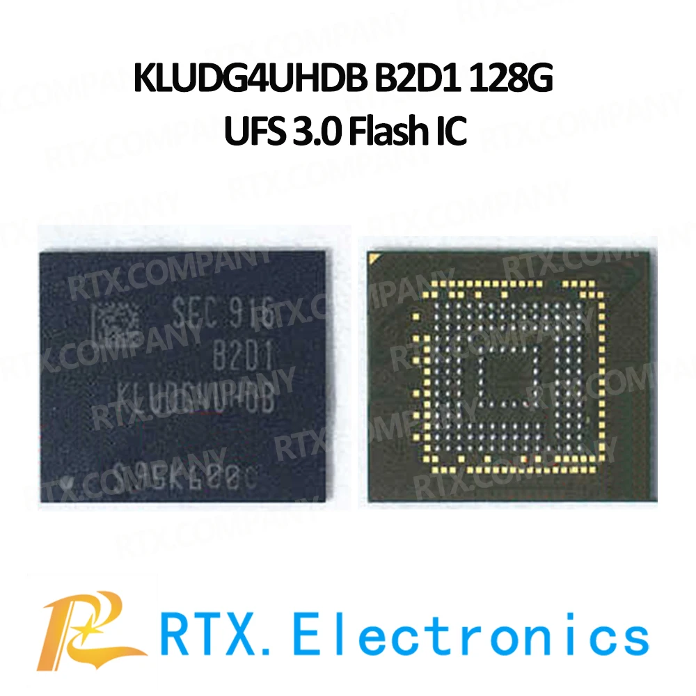 Оригинал для Samsung s20 5G Pro Ultra Flash KLUDG4UHDB B2D1 NAND IC 128G UFS 3 0 EMMC EMCP EUFS B201|Шлейфы мобильных