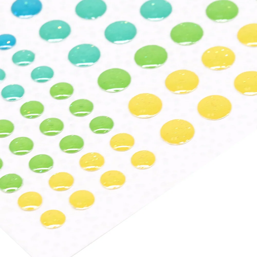 Creative Path Enamel Dots Sprinkles Resin Epoxy Stickers Self Adhesive Crafts Embellishments Scrapbooking Cardmaking Decoration
