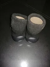 Toddler Shoes Socks Brushed Booties Infant Baby-Girls Warm Yellow Boys Winter Kids Black