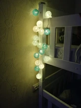 Led-String Chain Ball-Light Garland Party-Decoration Patio Wedding Christmas Halloween