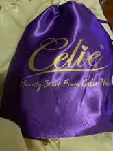 Celie Bob-Peluca de cabello humano liso con encaje frontal, postizo de pelo liso con cierre de 4x4 de densidad 150