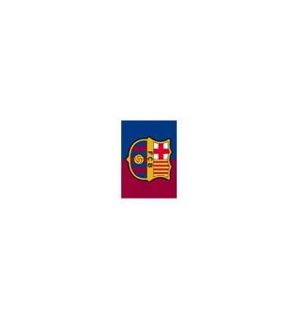 

Postcard FC BARCELONA shield