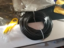 Wire-Cord Led-Extension-Cable Insulated-Wire Waterproof-Connector Black 2pin-Line 22AWG