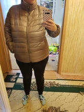 Chaqueta de invierno ultraligera para Mujer, Parkas de plumón de pato, ajustada, portátil, a prueba de viento, 2020