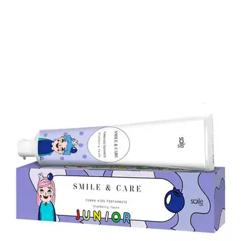 

Baby toothpaste smile care funny kids toothpaste-Blueberry