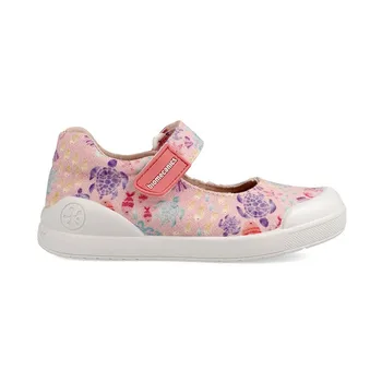 

Biomecanics 202223 Pink and Sea-Slipper Mercedita canvas with Velcro-Bioevolution-Kerissa