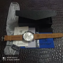 BENYAR-reloj analógico de cuarzo para hombre, nuevo accesorio de pulsera resistente al agua con cronógrafo automático, complemento masculino de marca de lujo con diseño militar, 2021