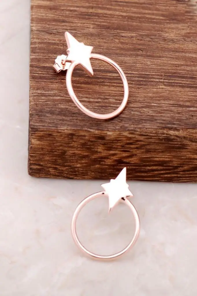 

Rose Star Ring with North Star Design 4164 High Quality Hand Made Original Filigree Silver Jewellery Gift for Women