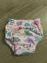 Pañales de 6 capas de entrepierna para bebé, pantalones de entrenamiento reutilizables, pañal de tela lavable, braguitas de algodón a prueba de agua, ropa interior de baño