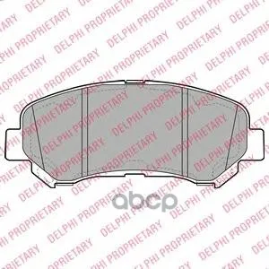 Колодки Передние Nissan X-Trail(T31), Qashqai Lp2031 Delphi арт. LP2031