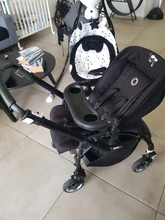 Reposabrazos de cochecito de bebé, plato de cena para Bugaboo Bee3/5 y Babyzen Yoyo Yoya de cuero PU o EVA, barra de parachoques, acceso al cochecito
