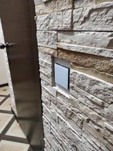 Interruptor táctil de pared para pared, Panel Led de cristal templado blanco y negro, 1 entrada y 1 vía, Interruttore AC100-240